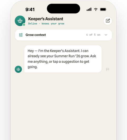 Keeper's Assistant